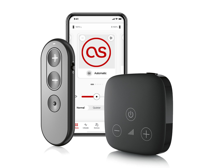 Startskærm på stream remote App med QR-kode